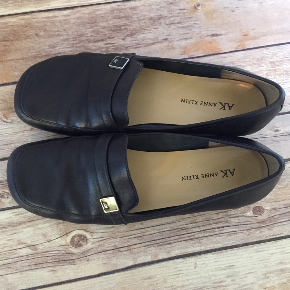 Anne Klein Professional Black Flats 8M